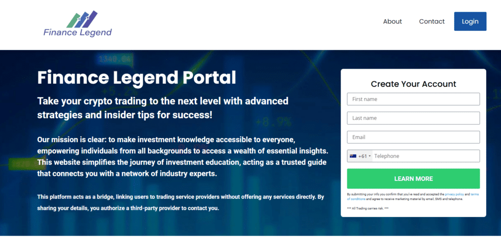 Finance Legend website