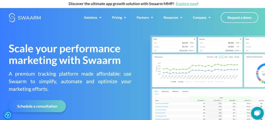 Swaarm website