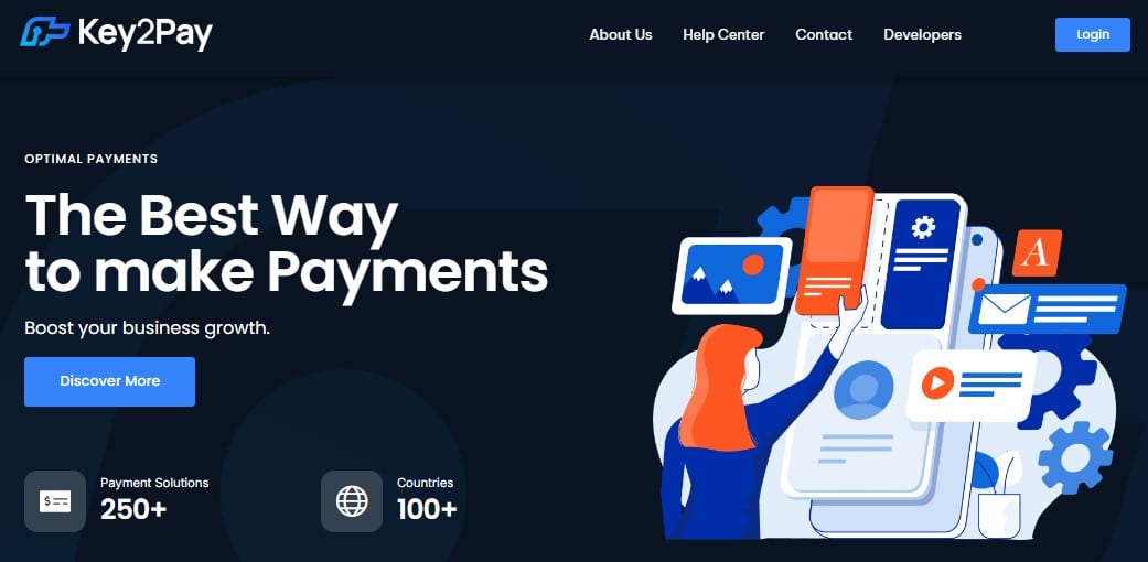 Key2Pay Homepage