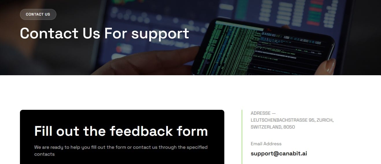 CanaBit AI Customer Support CanaBit AI Customer Support