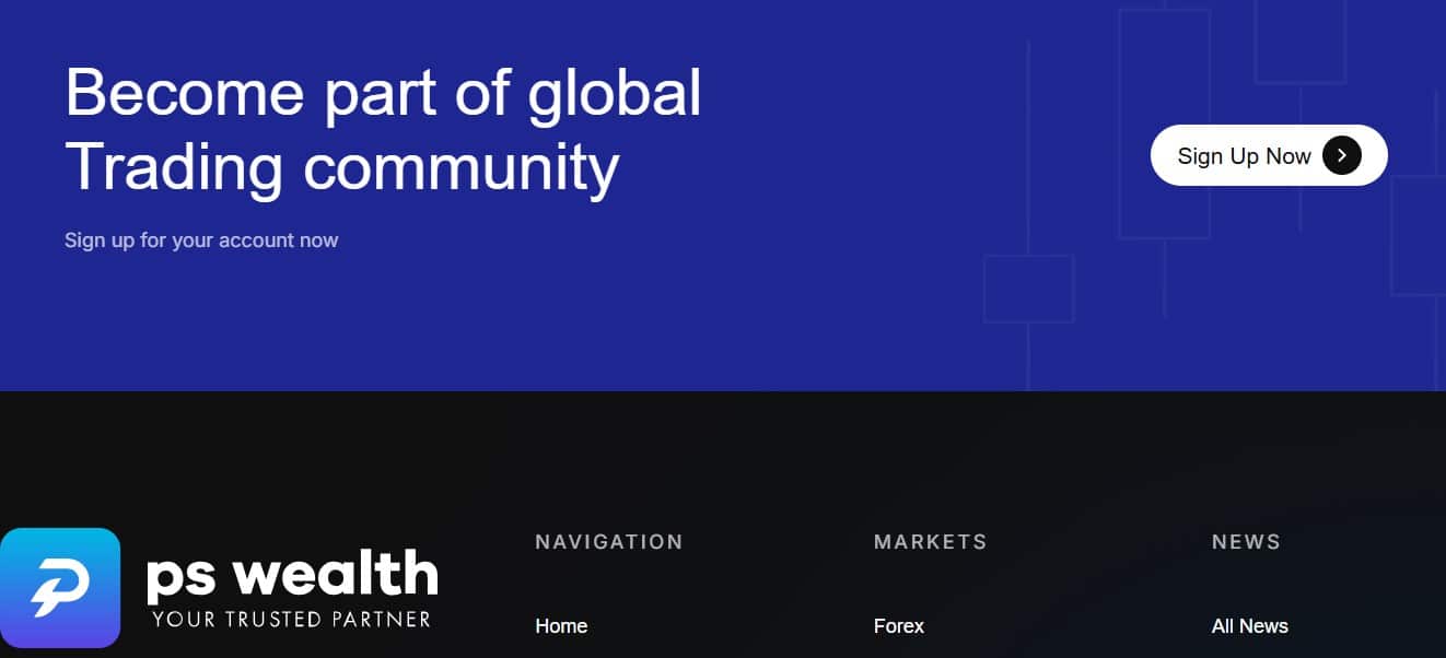 PS Wealth Signup Page PS Wealth Signup Page