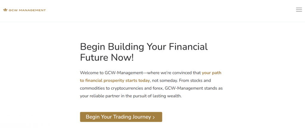 GCW-Management homepage GCW-Management homepage